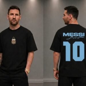 MESSI PRINTED DROP SHOULDER